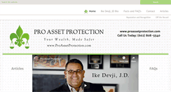Desktop Screenshot of proassetprotection.com