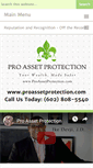 Mobile Screenshot of proassetprotection.com