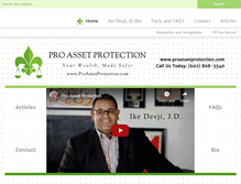 Tablet Screenshot of proassetprotection.com